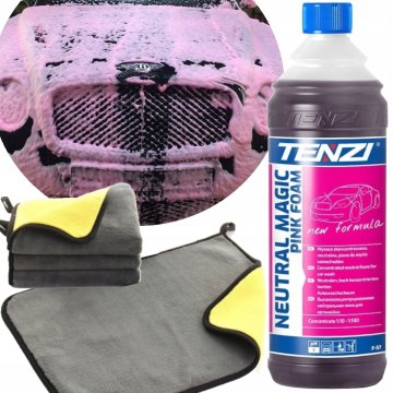 shumee TENZI MAGIC FOAM PINK + AKTIVNA PENA ZA AVTOPRILNICE