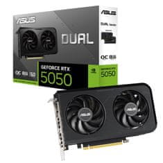 ASUS Prime GeForce RTX 5050 OC 8GB GDDR6 DUAL-RTX5050-O8G grafična kartica