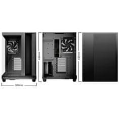Be quiet! BE QUIET! Light Base 500 (BGW83) midi-ATX okno črno ohišje