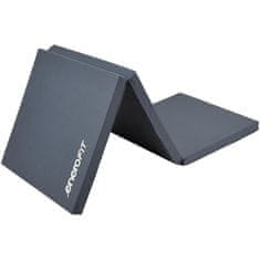 Enero ZLOŽLJIVA GIMNASTIČNA VZMETNICA 180×60×5 CM – SIVA