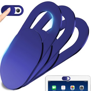 Retoo Modra zaščita za kamero prenosnega računalnika - 3 kos.