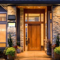 Retoo Zunanja sončna svetilka s senzorji gibanja in senzorjem mraka, 100 LED-diodami