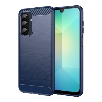 HURTEL Silikonski etui za Samsung Galaxy A26 Carbon Case - modri