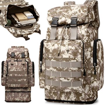 Retoo 50 l taktični vojaški nahrbtnik za preživetje - pesek