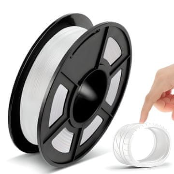 Retoo Filamentni vložek za 3D pisalo 3D PLA 1,75 mm 68 m - bel