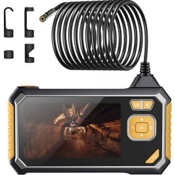 Retoo Endoskopska kamera za pregledovanje 6 LED-diod 4 konice HD 4,3''