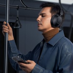 BASEUS Bass 30 Max Bluetooth 5.3 brezžične slušalke preko ušes – črne