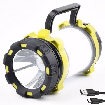 Retoo Polnilna delavniška svetilka z ročajem, IP6, 240 m