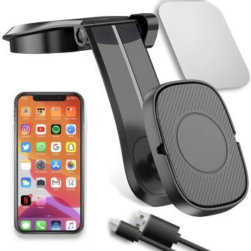 Retoo Magnetni avtomobilski nosilec za telefon za vetrobransko steklo