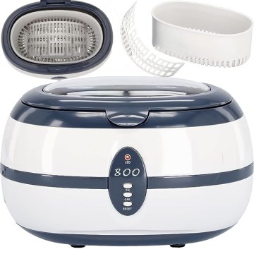 Retoo Ultrazvočni čistilnik in sterilizator za kozmetična orodja 0,6 l 35 W