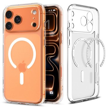 Spigen Zaščitni etui za iPhone 17 Pro Max Ultra Hybrid MagSafe - bel