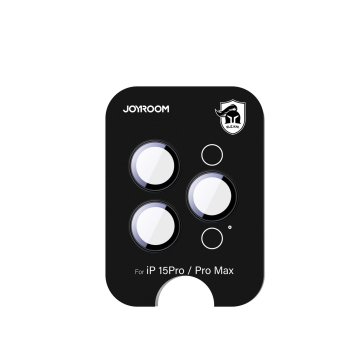 Joyroom Zaščitno steklo za leče iPhone 15 Pro/15 Pro Max – grafitno