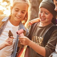 JISULIFE Mini prenosni ventilator USB-C 5000mAh - roza