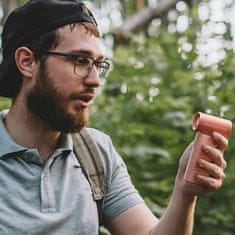 JISULIFE Mini prenosni ventilator USB-C 5000mAh - roza