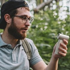 JISULIFE Mini ventilator USB-C 5000mAh - siv