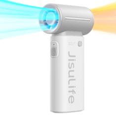JISULIFE Mini ventilator USB-C 3600mAh - siv