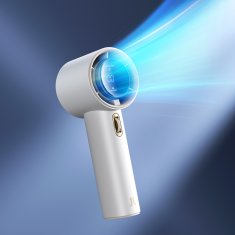JISULIFE Mini ventilator, prenosni ventilator - 3600 mAh - bel