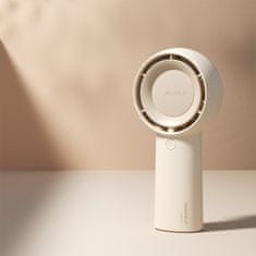 JISULIFE Mini prenosni USB-C ventilator 4000mAh - bež