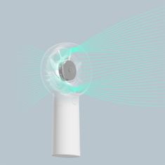 JISULIFE Mini prenosni USB-C ventilator 4000 mAh – bel