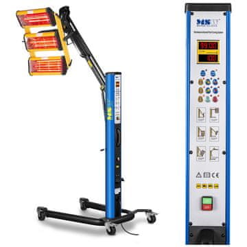 MSW Infrardeči grelnik za sušenje barve na stojalu, 3300 W IR-DRYER3000.1