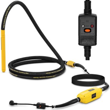 MSW Vibrator za beton, dolžina 5 m, glava 40 cm x 34 mm, 2000 W
