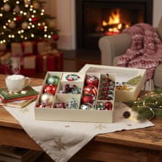 Disney Disney Mickey Mouse SET okraskov, NELOMLJIVI okraski za božično drevo, plastični okraski, SET 25 kosov