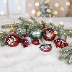 Disney Disney Mickey Mouse SET okraskov, NELOMLJIVI okraski za božično drevo, plastični okraski, SET 25 kosov