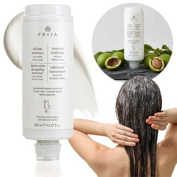 PRIJA PRIJA NARAVNI balzam za lase z izvlečkom oreškov VEGAN, polnilo za razpršilnik 360 ml