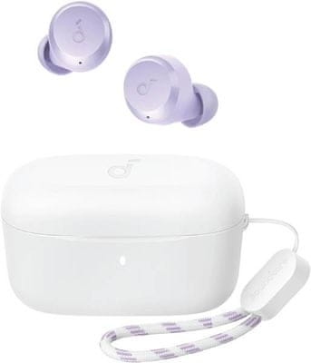 Anker Soundcore A25i ušesne slušalke, Bluetooth, vijolične