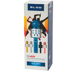 Blow PRM402 KARAOKE mikrofon z zvočnikom, 5W, brezžični, BT, Android + iOS, črn