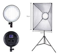 Symfony Softbox komplet z LCD - 2x LED softbox 50×70 cm