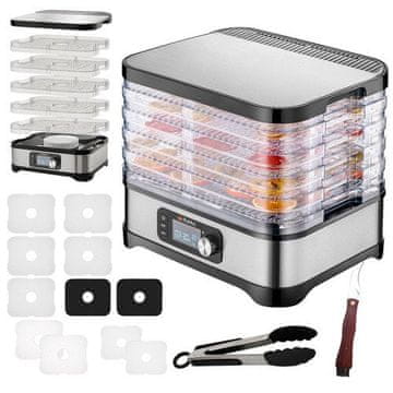 Ruhhy Električni sušilnik hrane zelenjave, gob in sadja LCD