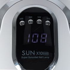 LIVEFY Sun X10 UV LED svetilka za nohte 280W, siva