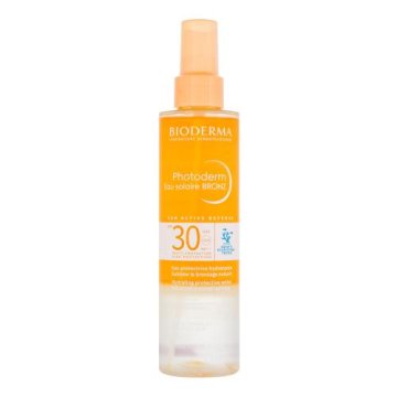 Bioderma Photoderm Eau Solaire Bronz SPF30 vodoodporen vlažilen sprej za zaščito pred soncem 200 ml