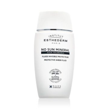 Institut Esthederm No Sun Mineral Protective Sheer Fluid SPF50+ krema za sončenje za obraz 40 ml unisex