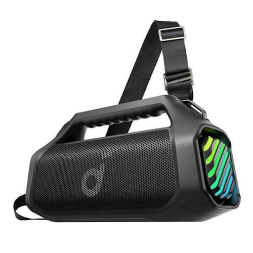 Soundcore Boom 2 Pro Bluetooth prenosni zvočnik, črn