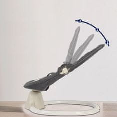 Tavalax AI pametna otroška električna gugalnica – tiho guganje, daljinsko upravljanje in glasba Bluetooth