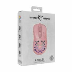 White Shark miška roza GM-5013 AZRAEL-P Gaming