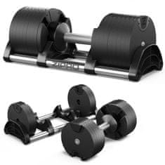 Zipro Hantla z nastavljivo težo ROUND, do 36 kg