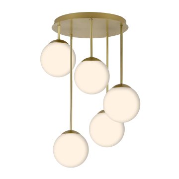 Toolight Viseča svetilka APP1818-5CPR GOLD