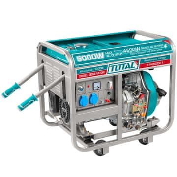 Total One-Stop Tools Dizelski generator 5kW, 220V / 15L/9hp/3000rpm (TP450001)