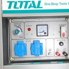 Total One-Stop Tools Dizelski generator 5kW, 220V / 15L/9hp/3000rpm (TP450001)