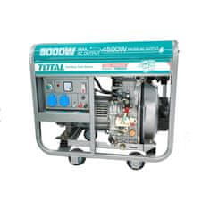 Total One-Stop Tools Dizelski generator 5kW, 220V / 15L/9hp/3000rpm (TP450001)