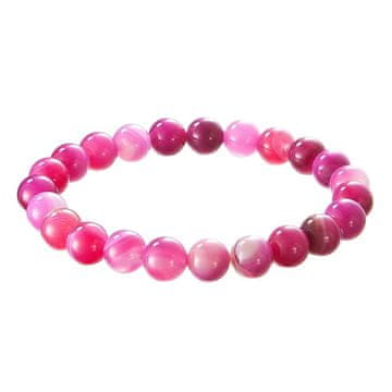 Evolution Group Zapestnica iz mineralov rožnatega ahata 43056.3