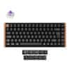 Keychron K2 HE brezžična mehanska tipkovnica, aluminij, Gateron nebula magnetna stikala, RGB, črna (K2H-F1-UK)