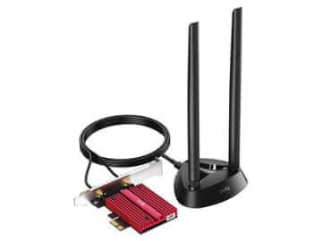 Cudy WE9300S mrežni adapter, PCI-E, brezžični, BE9300 Tri-Band Wi-Fi 7, Bluetooth 5.4, Intel BE200
