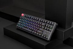 Keychron C3 Pro žična mehanska tipkovnica, Super Red stikala, RGB, črna (C3PX-H1-UK)