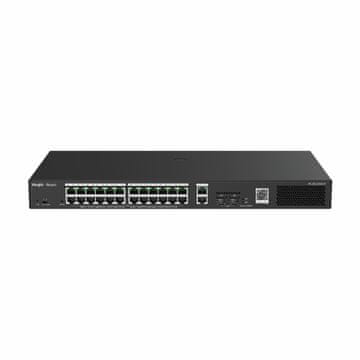 Ruijie Reyee stikalo Giga 28-port 24x PoE+2x SFP kovinsko ohišje Managed