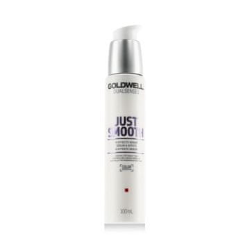 GOLDWELL Dualsenses Just Smooth 6 Effects Serum krepilni serum za neurejene lase za ženske