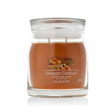 Yankee Candle Signature Farm Fresh Peach dišeča svečka